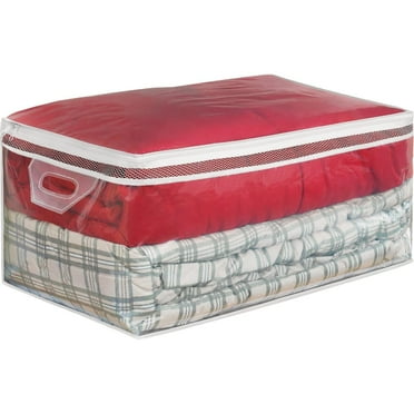 Whitmor Flexible Zip Storage Tote Jumbo