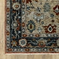 thumbnail image 6 of Oriental Weavers Aberdeen Area Rug - 1143H - 2'3" x 7'6" - in Rust/ Blue - Vintage Inspired, Stain Resistant, Family and Pet Friendly , Entryway, Hallway Runner Rug, 6 of 9