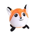 thumbnail image 2 of Silicone Sensory Squeeze, Squeeze Stress Ball, 4 in Round Plush, Fox Figure, Sensory, Relaxation Relief Items Squeeze, 1 Pc, 2 of 7