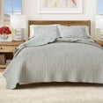 thumbnail image 5 of Floral Quilt Set - Lightweight, Soft, All-Season - 2-Piece Reversible Floral Bedding Set (Twin / Twin XL, Cambridge Garden), 5 of 6