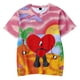 thumbnail image 1 of Bad bunny un verano sin ti Álbum 3D Camiseta De Manga Corta Mujeres Hombres Lindo Moda Teepangjing, 1 of 3