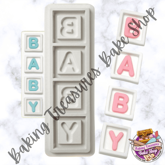 BABY BLOCKS SILICONE MOLD