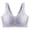 Grey, variant on Women's Seamless Full Coverage Bra for Supportive Comfort Underwire Lift Side Smoothing Bras for Women Supportive V Neck Bras Seamless Full Coverage Bras, Size M