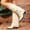 White, variant on Women’s Fall Winter Slouchy High Heels Mid Calf Boots Pointed Toe Faux Leather Height Boosting Block Heel Trendy Boots White 9.5(43)