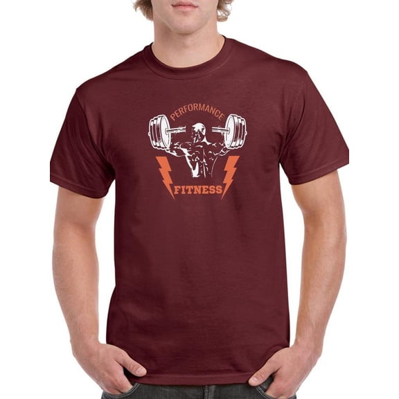 Performance Fitness T-Shirt Men -Image by Shutterstock, Male Medium