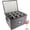 Dark Gray, variant on Homelux Theory Silverware Organizer with Lid, Hard Shell China Storage Container for Flatware, 5 Adjustable Compartments, Stackable (Ivory)