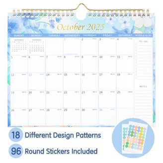 AT-A-GLANCE 2024 Monthly Wall Calendar, 15x12 Inch, Floral Design