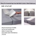TV Direct Fix the Gap Foam Bed Bridge Filling the Unwanted Gap 10"x3