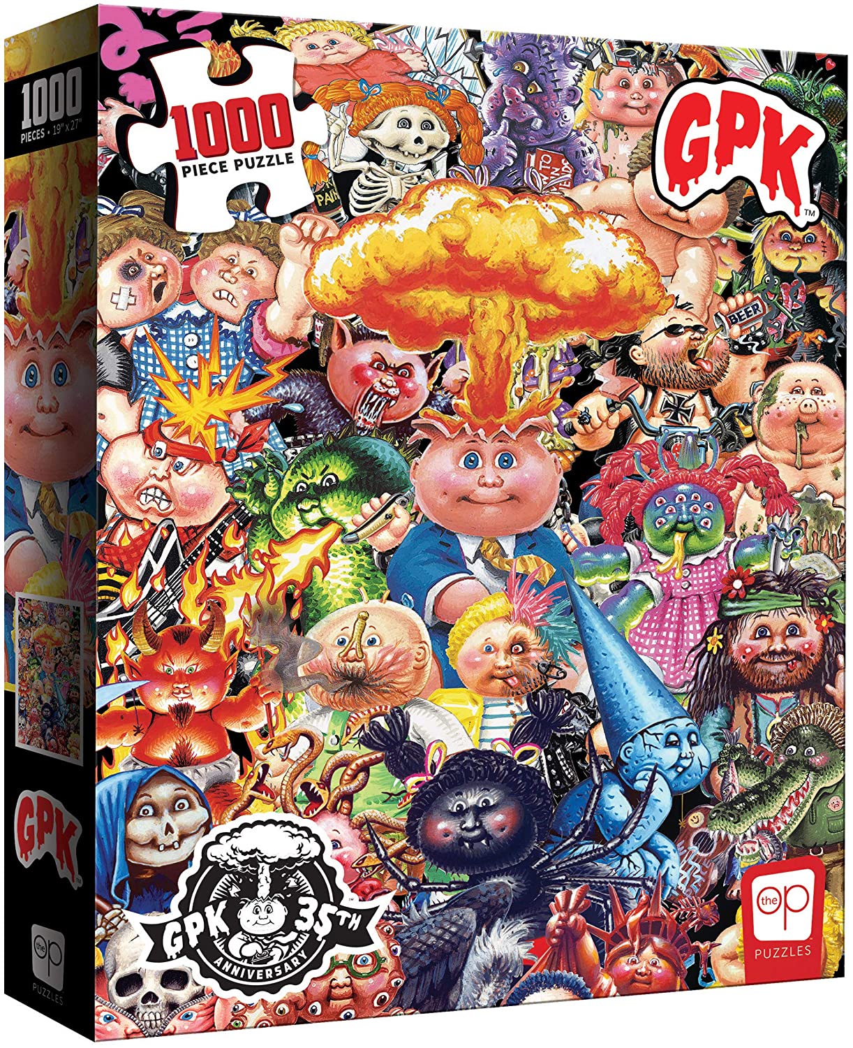 Garbage Pail Kids Yuck 1000 Piece Jigsaw Puzzle - image 2 of 4