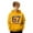 1#Yellow238, variant on Byoo Toddler Boys Hoodie 67 Number Graphic Full Sleeve Pullover Sweatshirt Outdoor School Wear Sport Hooded Kids Shirt