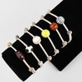 thumbnail image 4 of Happy date 6pcs Ball Bracelet Sports Party Favors Ball Adjustable Braided Sports Bracelets for Boys Ball Bracelet for Girls Sports Team Accessories, 4 of 8