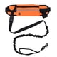 thumbnail image 1 of Cinturón flexible para paseos nocturnos seguros en color naranja Correa reflectante para perros con manos libres y bolsa desmontable, 1 of 8