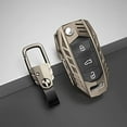 thumbnail image 5 of For VW Flip Key Fob Cover,for VW Beetle Passat Tiguan Touran Jetta MK1-MK6 Golf GTI Metal Accessories Key Fob with Keychain, 5 of 12