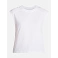thumbnail image 6 of Time and Tru Women's Muscle Tank Top with Piped Trim, Sizes XS-XXXL, 6 of 6