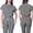 Gray, variant on Cozy Fit Scrubs Mock Neck Tops For Women Wrinkle Resistant Soft Scrub Top & Drawstring Jogger Pants 2 Piece Set Black L