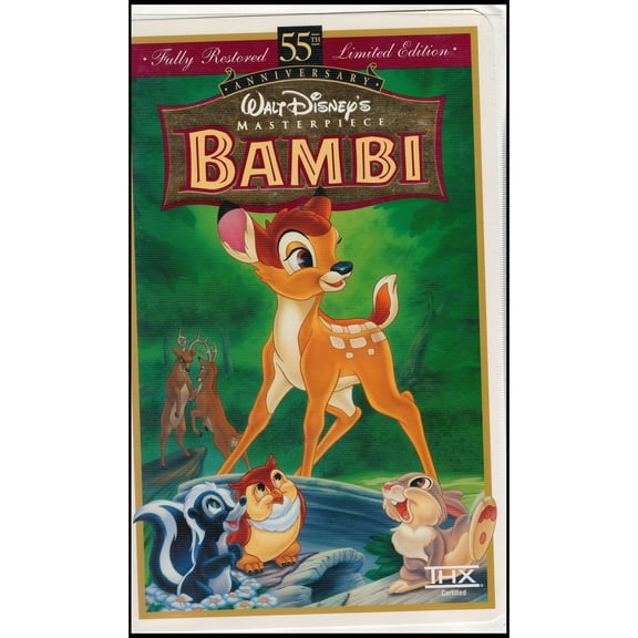 Bambi (Walt Disney's Masterpiece) (VHS Tape)