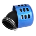 thumbnail image 3 of 35mm Modified Air Intake Induction Filter Set Fits for 100-150CC Motorcycle Motorbike Blue, 3 of 3