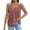 Wine, variant on Admvng Summer Tops for Women Plus Size Casual V-Neck Solid Lace Sleeveless T-shirt Blouse S-3XL