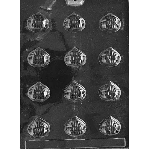 Grandmama's Goodies AO089 Chestnut Chocolate Candy Soap Mold with Exclusive Molding Instructions