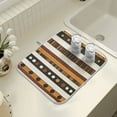 thumbnail image 4 of Yayeee Dish Drying Mat for Kitchen Counter 16" x 18" Microfiber Super Absorbent Coffee Decorative Pad, Abstract Dots, 4 of 9
