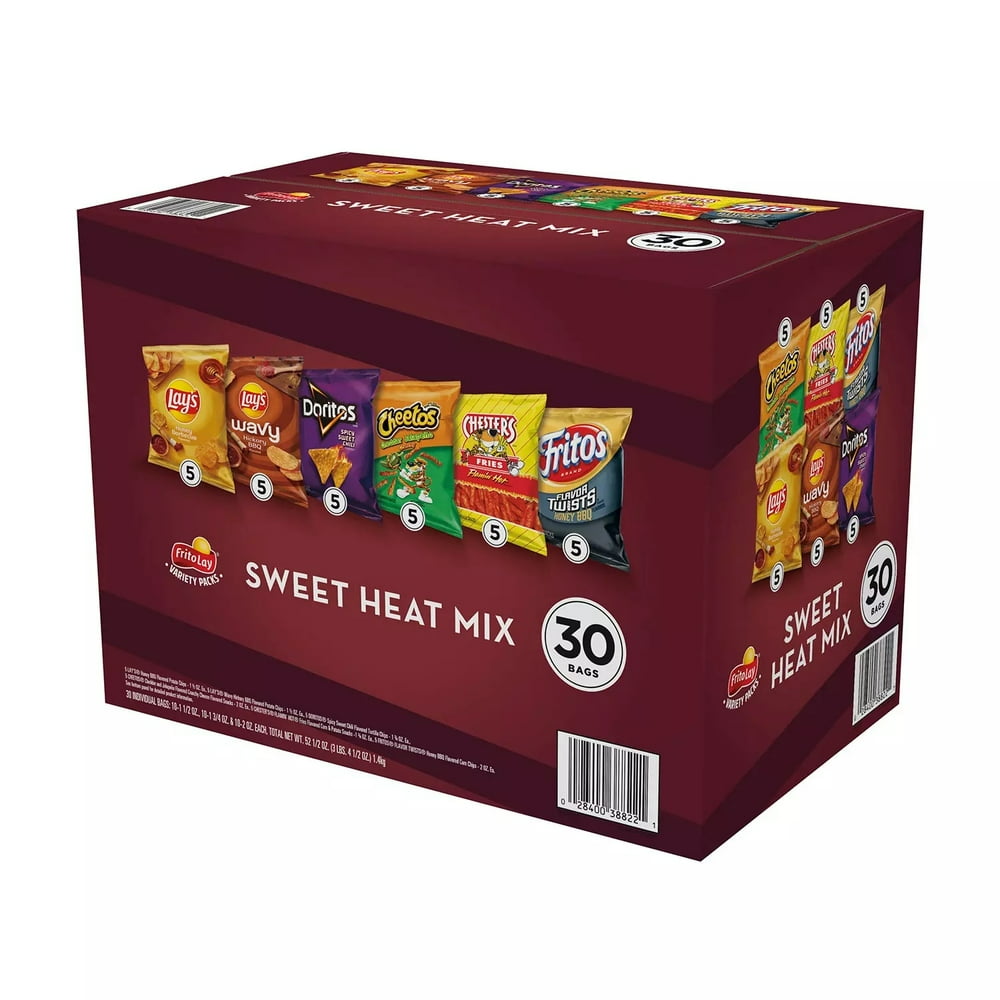 Frito-Lay Sweet Heat Mix Variety Pack (30 Count) - Walmart.com ...