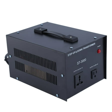 Varistor Circuit Protection - ELC T-3000 3000 Watt Voltage Converter Transformer Step Up/Down Circuit Breaker Protection