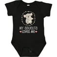 thumbnail image 3 of Inktastic My Abuelita Loves Me Girls Girls Baby Bodysuit, 3 of 5