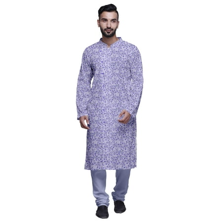 

Atasi Cotton Printed Long Kurta Pajama For Men Designer Casual Kurta Pajama Clothing
