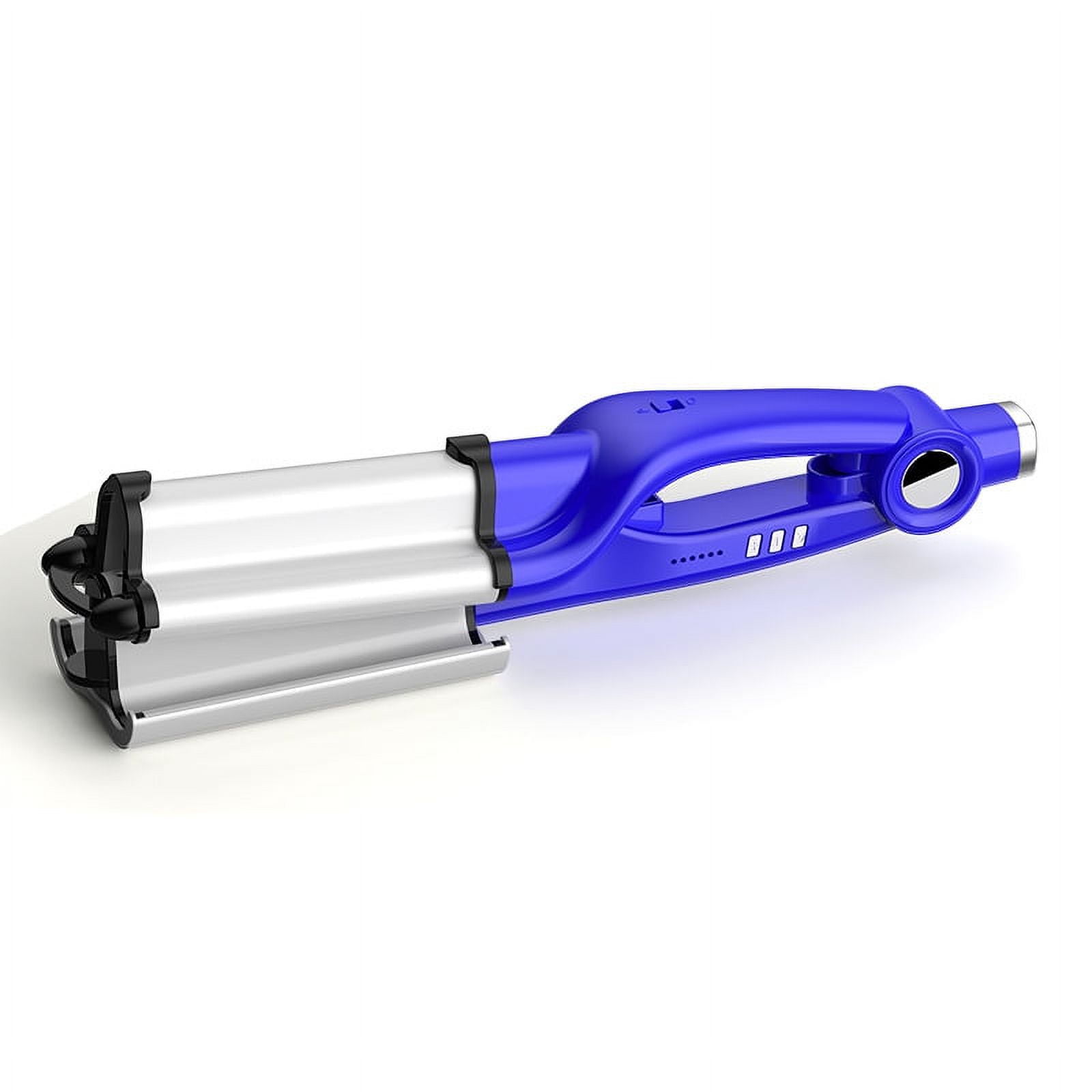 Big Wave Curling Iron Mermaid Hair Waver Hair Crimper LCD Display Extra Long Barrel Multiple Temperature Negative Ionic Fast Heat Up Walmart