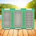 thumbnail image 1 of Caja de señuelos de cebo de pesca Caja organizadora de pesca impermeable de 6 compartimentos (verde), 1 of 5