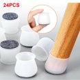 thumbnail image 2 of 24Pack Ruby Slider Chair Leg Protector For Hardwood Floors, Fits All Shape Chair, 2 of 5