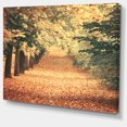 thumbnail image 2 of Forêt d'Automne avec Sentier de Marche - Art Mural Moderne sur Toile de Forêt, 2 of 3
