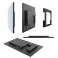 thumbnail image 4 of Elecsung 23.8" Smart webOS Mirror TV for Bathroom, IP65 Waterproof LED TV with Built-in WiFi, Bluetooth & Voice Control Wall Mount Smart Mirror Television, 4 of 9