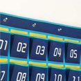 thumbnail image 2 of heritaly Numbered Pocket Charts Storage Bags with 4 Hooks for Cell Phones Small Items No.01, 2 of 6