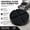 Black, variant on Universal Floor Jack Rubber Pad, Upgraded Anti-Slip Jack Pad Adapter with Pinch Weld Side Frame Rail Protector, Thick X-Groove Cushion Puck for Safe Vehicle Lifting, 1 Pack