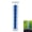 blue, variant on Plastic Rain Gauge Replacement Tube, Clear Rain Gauge with Scale, RainGauge Outdoor Replacement Tube Digital RainGauge,Crack-Resistant Outdoor for Yard Garden Lawn