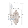 thumbnail image 4 of 5021-AW-CL-MWP Crystorama Lighting Sutton - One Light Wall Sconce in Traditional and Contemporary Style - 6.25 Inches Wide by 10 Inches High-Antique, 4 of 7