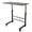 Black, variant on Tcbosik Mobile Standing Desk with Wheels, 27.5" - 37.8" Height Adjustable Small Computer Desk, Rolling & Portable Laptop Table for Home Office, Black