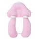 thumbnail image 1 of Toddler Neck Pillow Stable Support Safe Soft Breathable Cotton Fabric Toddler Body Pillow for Family Travel Pink(Polyester), 1 of 4