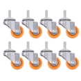 thumbnail image 2 of MasteelfCA 8pcs Furniture Mute Caster Wheels Industrial Caster Wheels Silent Rotation Wheel, 2 of 8