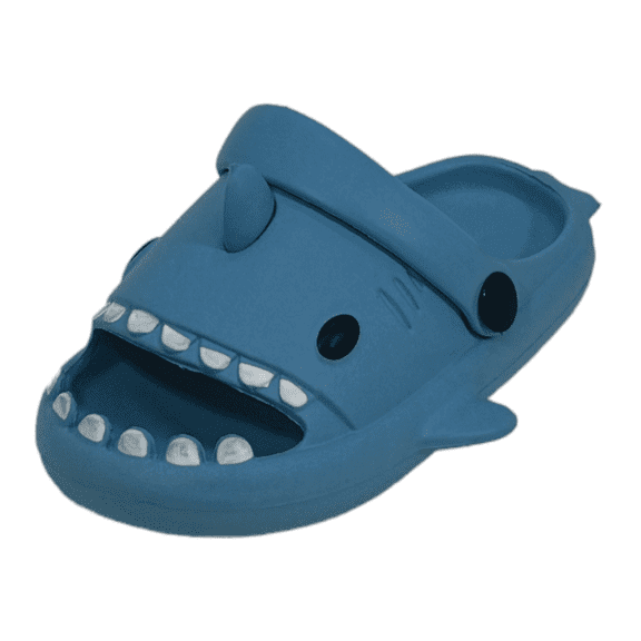 No.79 Boys Girls Shark Garden Clogs Slides | Non-Slip Beach Pool Shower Water Shoes for Kids Outdoor Indoor Summer