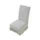thumbnail image 2 of Funda para Silla de Punto Elástico, Protector para Silla de Comedor Engrosado, Cubre Asiento y Respaldo con Cintas, 58x45 cm / 22.83x17.72 pulgadas, Material de Pelusa para Hogar, Oficina, 2 of 6
