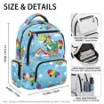 thumbnail image 7 of Aplkyhs Backpack for Students Age 6-18 Sweet Style School Bag with Padded Straps Large Capacity Lightweight Bookbag for School & Daily Use Rainbow Cartoon Dinosaur, 7 of 7