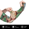 thumbnail image 2 of Bingfone Farmers Gardening Sleeves Sun Protection Arm Cooling Sleeves for Women Men with Thumb Hole - Cactus 4, 2 of 7