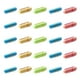 thumbnail image 1 of BRIGHTFUFU 99 piezas de letras de cápsula de mensaje de colores transparentes que expresan kits de regalo de amor, 1 of 7