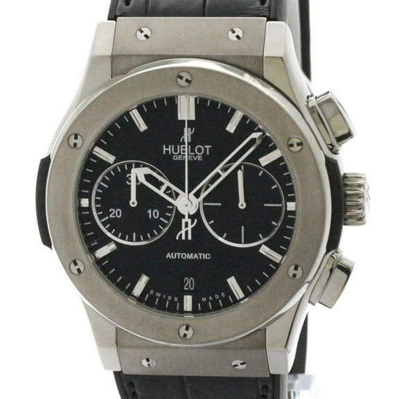 Pre-Owned HUBLOT Classic Fusion Titanium Mens Watch 521.NX.1170.LR Polished (Good)