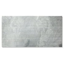 12*24 Carrara Marble, Gray marble, natural marble, for wall, OL textured finished, 3D fluted marble, natural stone