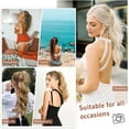 thumbnail image 5 of Aorsher Claw Clip in Ponytail Extension Curly Synthetic Wavy Ponytail Extension Fluffy Natural Soft Ponytail Hairpiece for Women Daily Party Use, 5 of 6