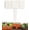 #White, variant on No Dig Landscape Edging – Plastic Garden Border for Flower Beds – Flexible Interlocking Lawn Edging – Weather Resistant Decorative Fence (Gray,20PCS)