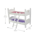 thumbnail image 3 of Litera convertible de madera para muñecas Olivia's Little World, 3 of 9
